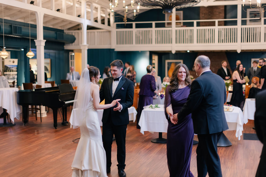 Makenna and Nicholaus sharing a dance at MacArthur Park