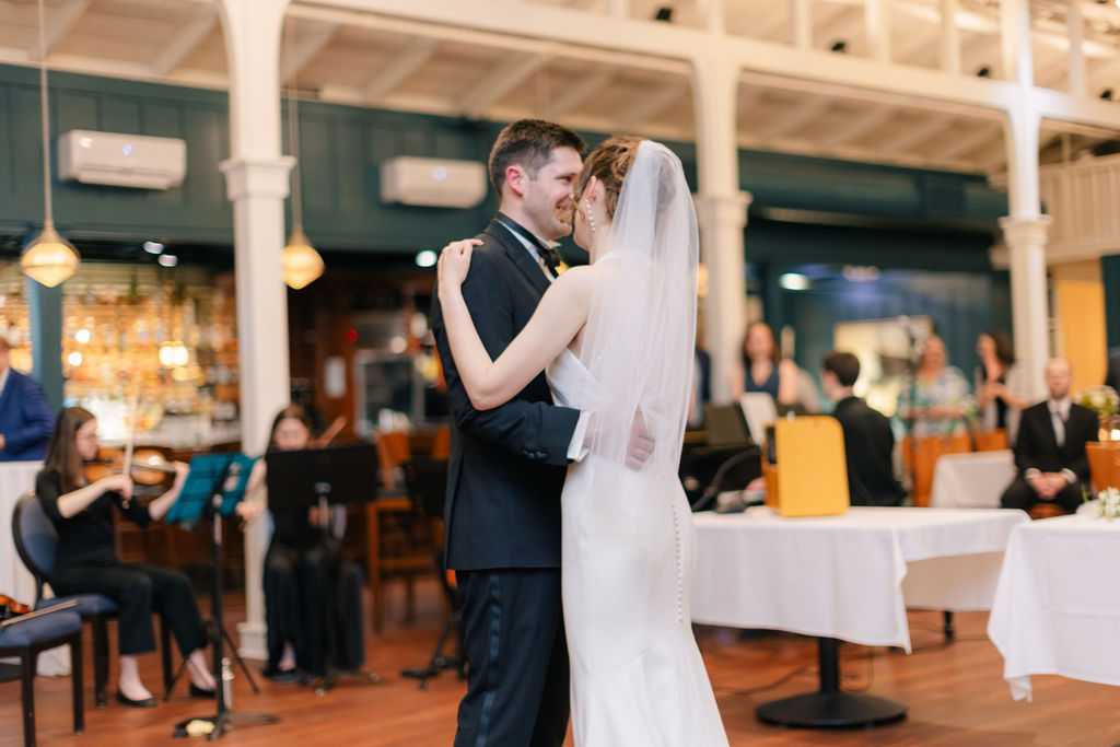 Nicholaus and Makenna’s first dance with string musicians at MacArthur Park