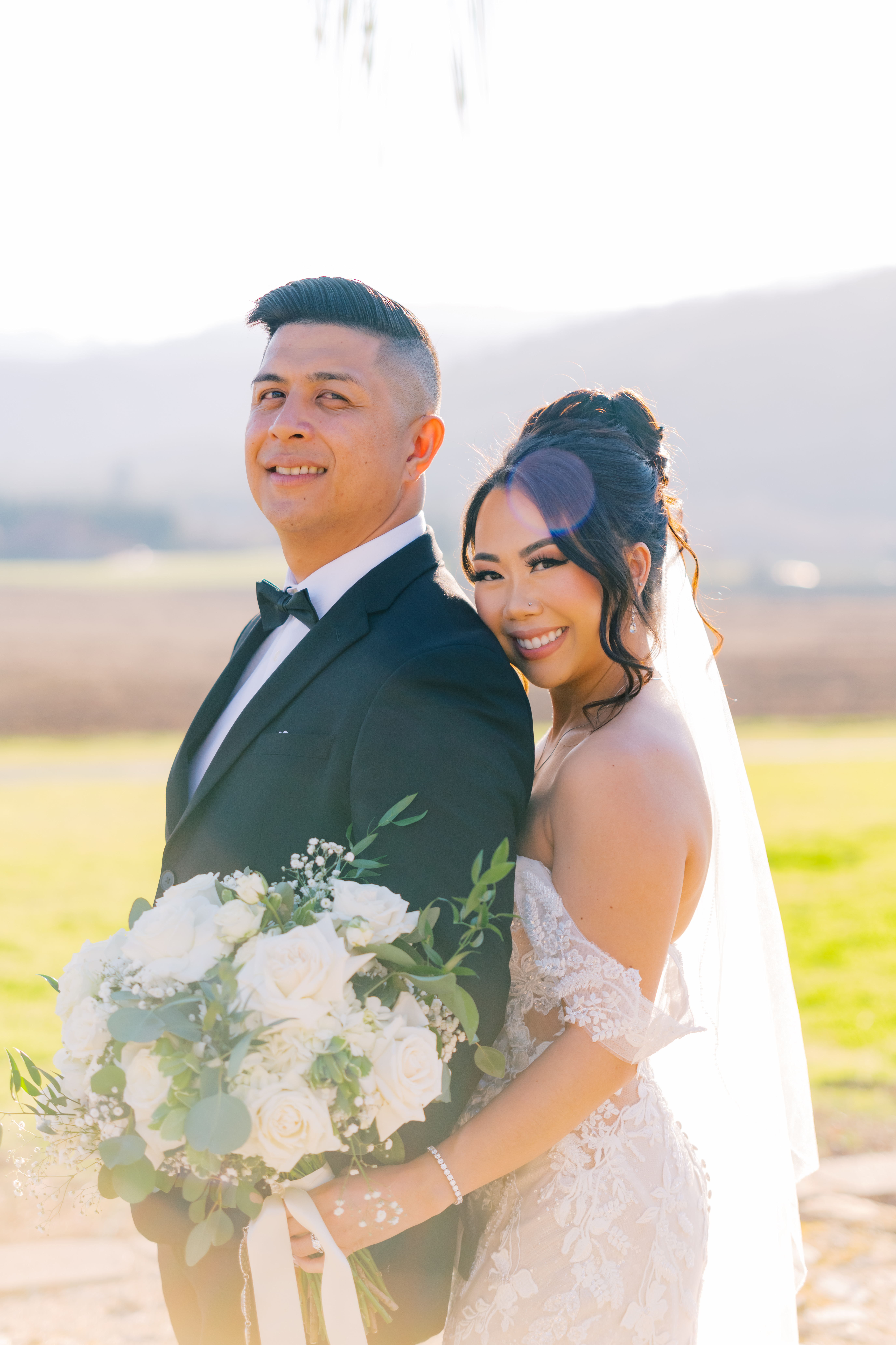 Cesar and Jocelyne at their Tuscany Escape Gilroy wedding